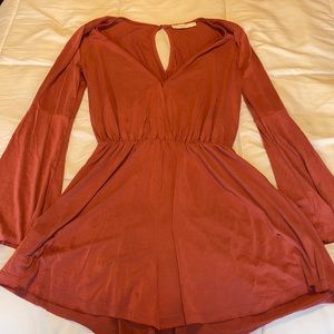 Lush Long sleeve romper